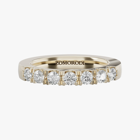 Seven-Stone Diamond Wedding Ring